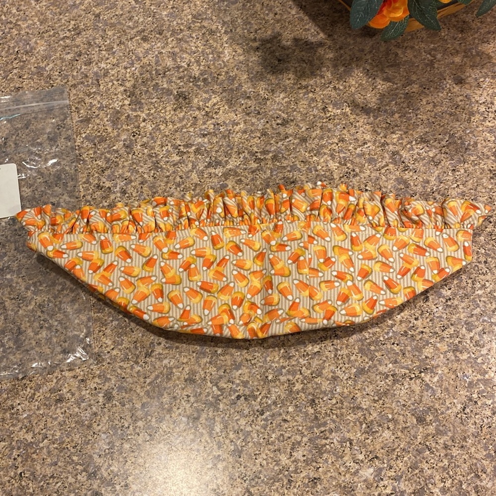NIP Longaberger Candy Corn Darning Liner 2553477 Halloween Orange - Picture 4 of 16